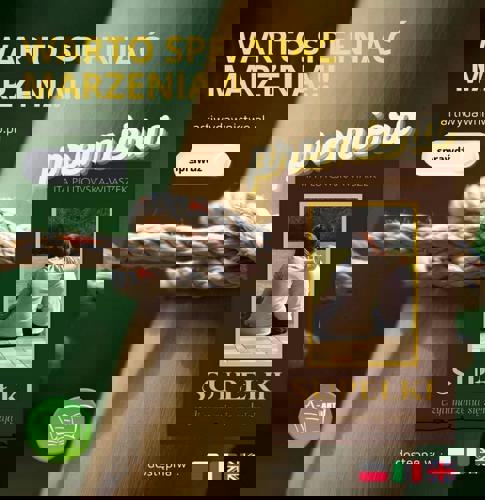 Grafika promująca książkę Supełki