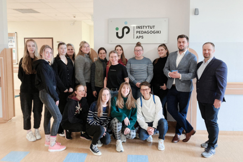 Zdjęcie studentów specjalności Psychopedagogika Kreatywności