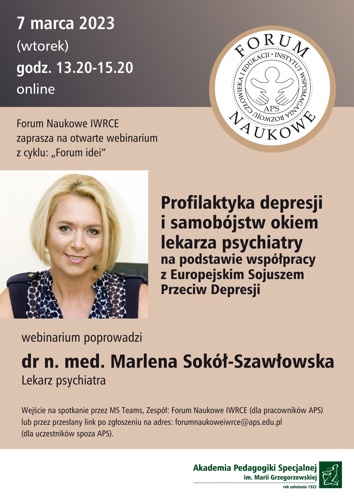 plakat z zaproszeniem