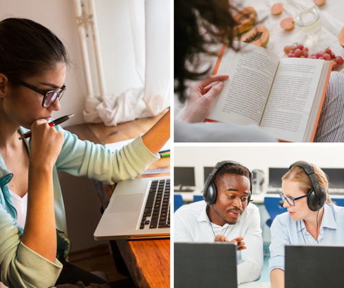 studenci przy komputerach