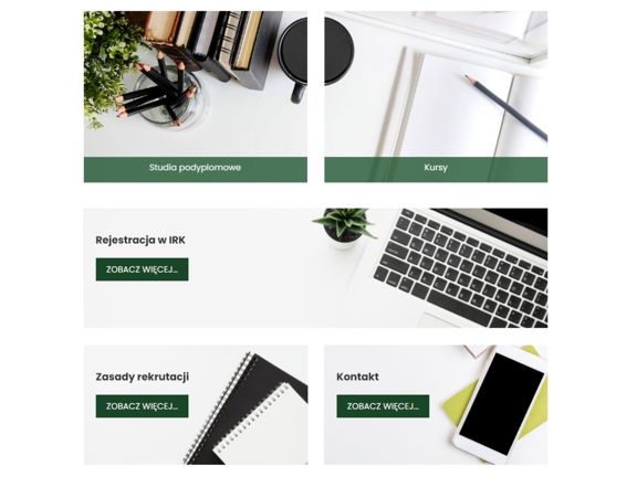 Strona studiów podyplomowych