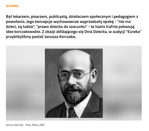 Zdjęcie Janusza Korczaka