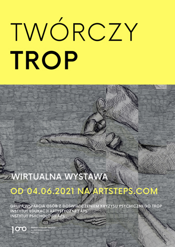 Plakat wystawy Tówrczy TROP