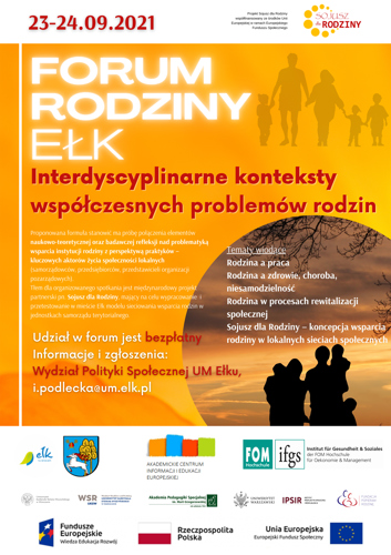 plakat Forum Rodziny