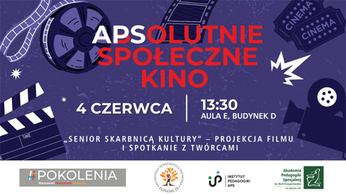 plakat AB(P)Solutnie Społeczne Kino