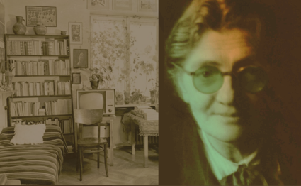 Maria Grzegorzewska and her room