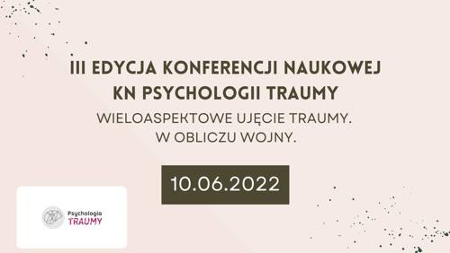 Konferencja psychologia traumy