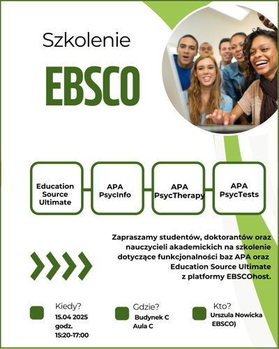 Szkolenie EBSCO 15.04.2025