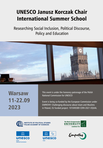 Summer School Programme