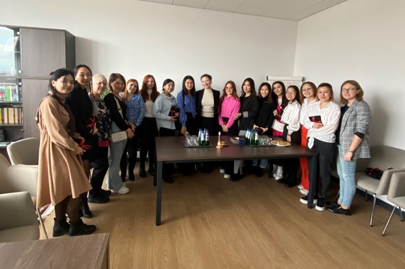 picture from the meeting with the Vice-Rector