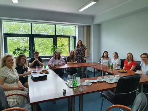 wizyta studyjna studentów i pracowników z Uniwersytetu Gdańskiego