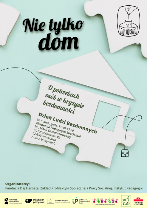 Plakat Dzień Ludzi Bezdomnych