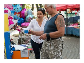 Fot. Tomasz Taracha. Wielość rzeczywistości wystawa o nas i muzeum - akcja plenerowa