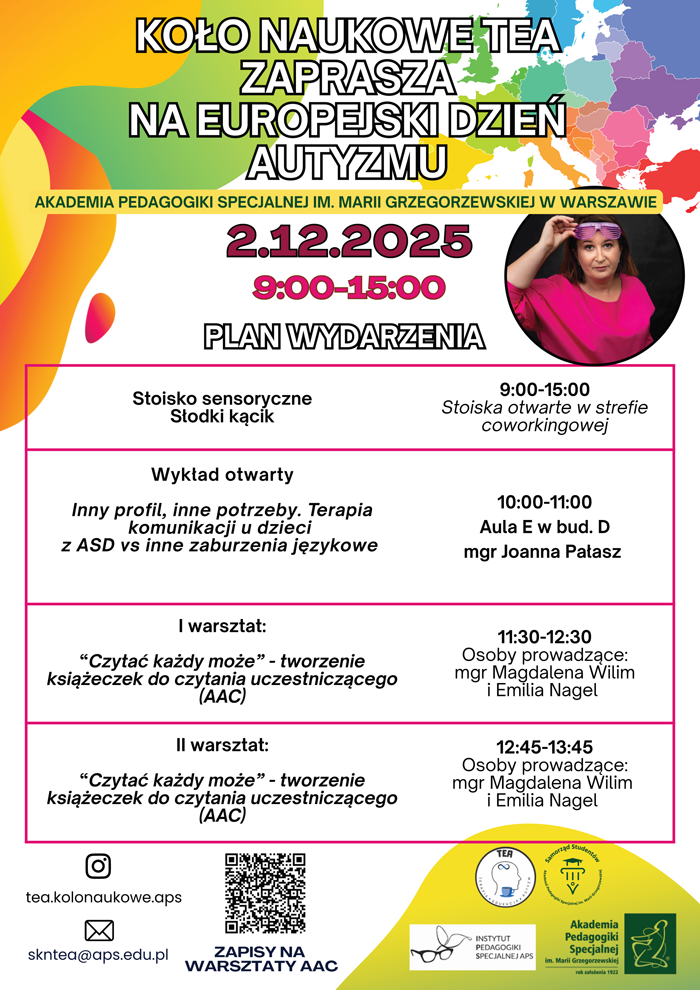 Plakat euroepsjki tydzień autyzmu.png