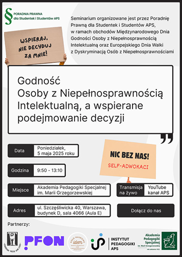Godność osoby z niepełnosprawnością