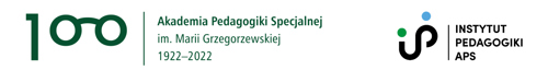 logo APS i Instytutu Pedagogiki