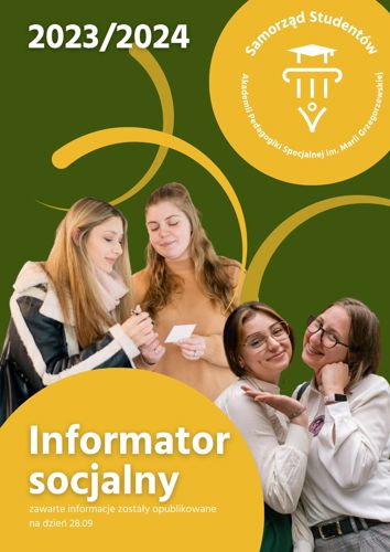 Okładka informator socjalny