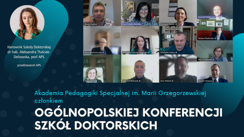 Zdjęcie z Ogólnopolskiej Konferencji Szkół Doktorskich