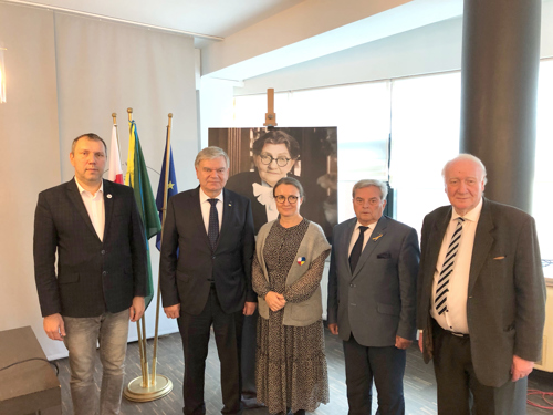 Przedstawiciele władz Ukrainy w Akademii