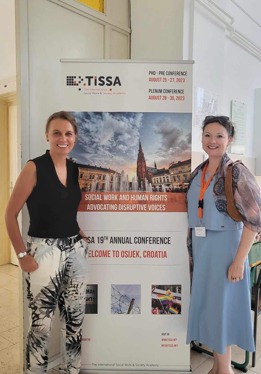 Picture of prof. Odrowąż-Coates and prof. Perkowska-Klejman