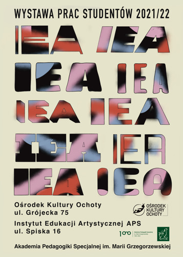 IEA wystawa końcoworoczna - plakat